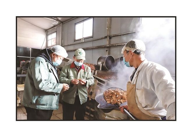 孝义市南曹村九州香豆制品 “热气腾腾”的豆制品销售